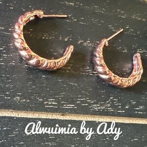Rose Gold Earrings